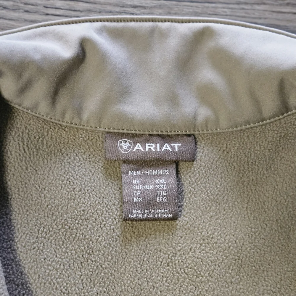 Ariat Men's Vernon 2.0 Beige Softshell‎ Vest